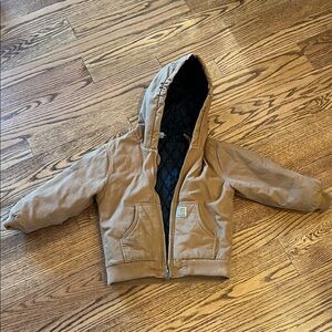 Carhartt Kids Tan Hooded Jacket